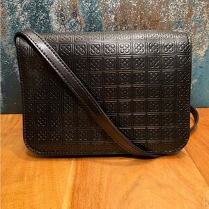 Pell Selecta Barcelona Panot de Flor Leather Crossbody Bag